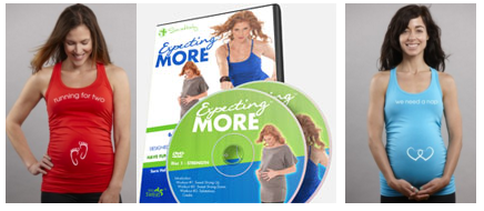 Giveaway!  Prenatal Fitness Package – DVD and Maternity Workout Tank!